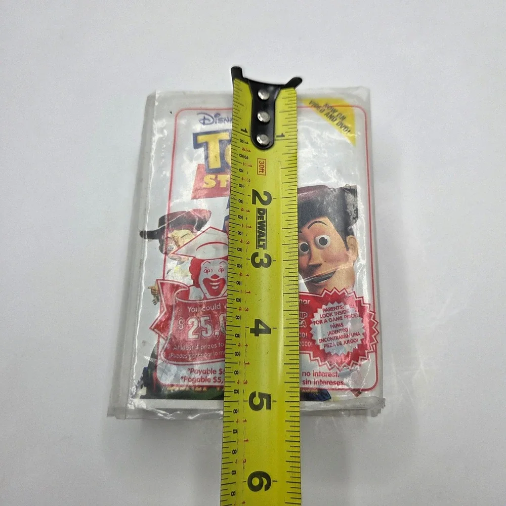 Disney Toy Story 2 Woody McDonald's Happy Meal Toy Vintage 2000 Figure Case
